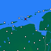 Nearby Forecast Locations - Rottumeroog - Map