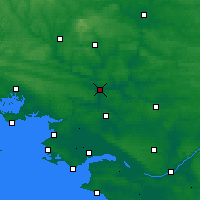 Nearby Forecast Locations - Redon - Map
