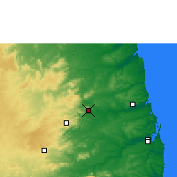 Nearby Forecast Locations - Guarabira - Map