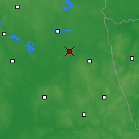 Nearby Forecast Locations - Sztabin - Map