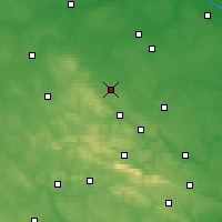 Nearby Forecast Locations - Szydłowiec - Map