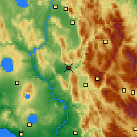 Nearby Forecast Locations - Terni - Map