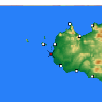 Nearby Forecast Locations - Marsala - Map