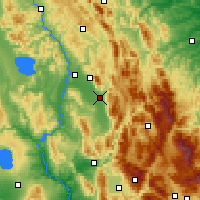 Nearby Forecast Locations - Foligno - Map