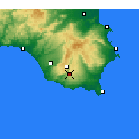 Nearby Forecast Locations - Modica - Map