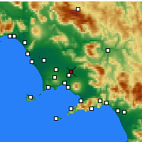Nearby Forecast Locations - Acerra - Map