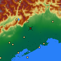 Nearby Forecast Locations - Pordenone - Map
