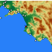 Nearby Forecast Locations - Agropoli - Map