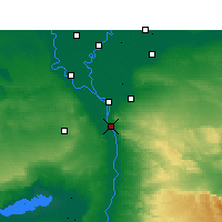 Nearby Forecast Locations - Maadi - Map