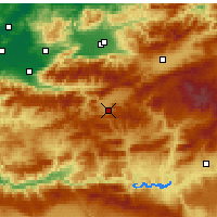 Nearby Forecast Locations - Mudurnu - Map