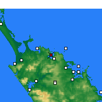 Nearby Forecast Locations - Whangaroa - Map