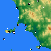 Nearby Forecast Locations - Follonica - Map