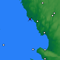 Nearby Forecast Locations - Falkenberg - Map