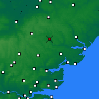 Nearby Forecast Locations - Sudbury - Map