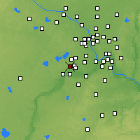 Nearby Forecast Locations - Chanhassen - Map