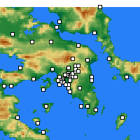 Nearby Forecast Locations - Irakleio - Map
