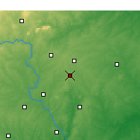 Nearby Forecast Locations - Nenana - Map