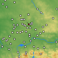 Nearby Forecast Locations - Czeladź - Map