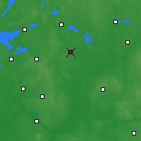 Nearby Forecast Locations - Grajewo - Map
