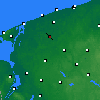 Nearby Forecast Locations - Gryfice - Map