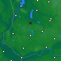 Nearby Forecast Locations - Pyrzyce - Map