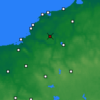 Nearby Forecast Locations - Sławno - Map