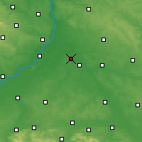 Nearby Forecast Locations - Stalowa Wola - Map