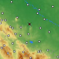 Nearby Forecast Locations - Strzelin - Map