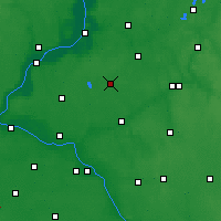 Nearby Forecast Locations - Wąbrzeźno - Map