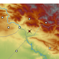 Nearby Forecast Locations - Silopi - Map