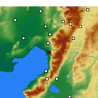 Nearby Forecast Locations - Dörtyol - Map