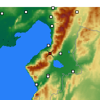 Nearby Forecast Locations - Belen - Map