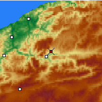 Nearby Forecast Locations - Safranbolu - Map