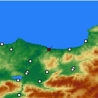 Nearby Forecast Locations - Karasu - Map