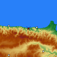 Nearby Forecast Locations - Türkeli - Map