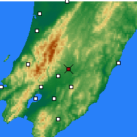 Nearby Forecast Locations - Masterton - Map
