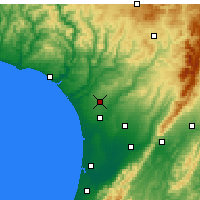 Nearby Forecast Locations - Marton - Map
