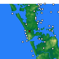 Nearby Forecast Locations - Waitakere - Map