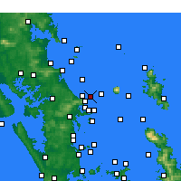 Nearby Forecast Locations - Cape Rodney - Map