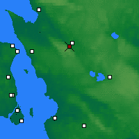 Nearby Forecast Locations - Ljungbyhed - Map