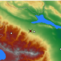 Nearby Forecast Locations - Ganja - Map