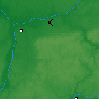Nearby Forecast Locations - Koryazhma - Map