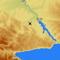 Nearby Forecast Locations - Shelekhov - Map