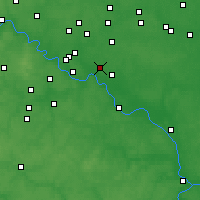 Nearby Forecast Locations - Zhukovsky - Map
