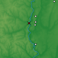 Nearby Forecast Locations - Semiluki - Map