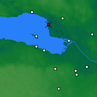 Nearby Forecast Locations - Sestroretsk - Map