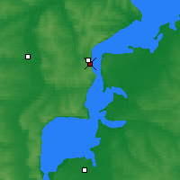 Nearby Forecast Locations - Tetyushi - Map