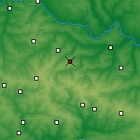 Nearby Forecast Locations - Alchevsk - Map