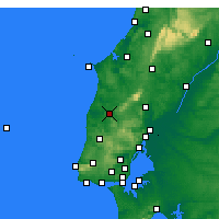 Nearby Forecast Locations - Torres Vedras - Map