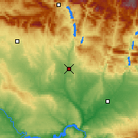 Nearby Forecast Locations - Monzón - Map